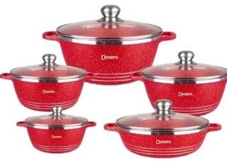 10 Piece Dessini Pot Set