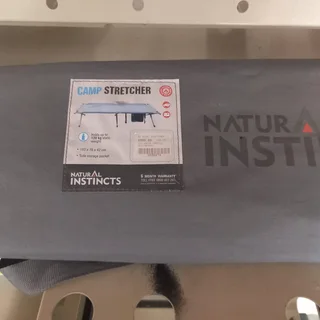 RV4 Oz Tent, with front and 2 side panels. 2 Stretchers and Mattresses