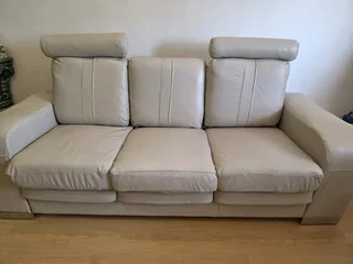 Genuine Leather Couch Set
