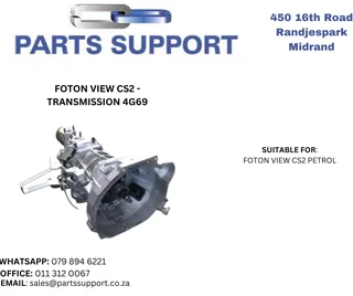 Foton View CS2 - Transmission 4G69