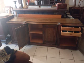 oak sideboard