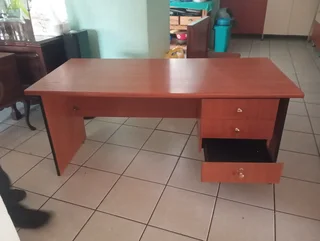 wood desk
