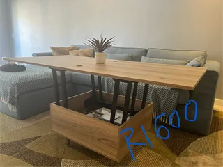 2 in 1 coffee table and dinning table