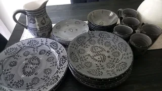 Mr.Price dinner set for sale.