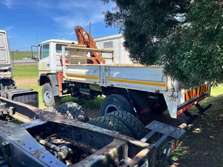 1996 Mercedes Benz 1617 Econoliner 4x4 Crane Truck