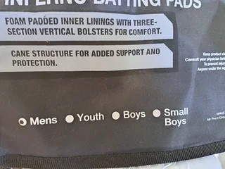 Cricket helmet/pads &amp; hockey stick