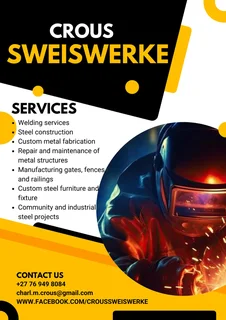 Welding/Building - Ad posted by Bernice De Bruin