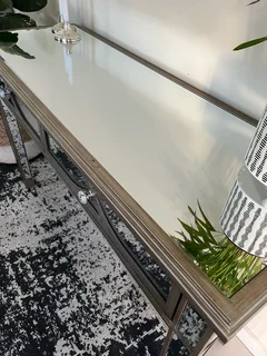 Beautiful mirror Console/dressing table,desk for sale like new.
