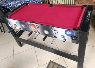 Pool &amp; foosball table for sale (Interchangeable)