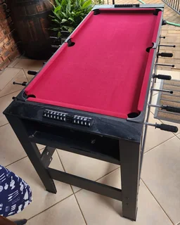 Pool &amp; foosball table for sale (Interchangeable)