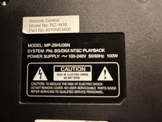 Sinotec 26” TV Model MP26HU36N