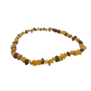 Amber Baby Teething Necklace [Multi-Coloured] (31 – 32cm)