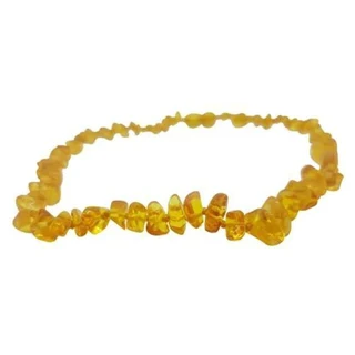 Amber Baby Teething Necklace [Honey] (31 – 32cm)
