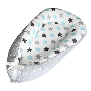 Baby Nest [Blue Star] (90 x 55 x 15cm)