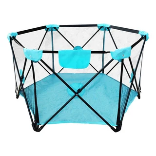 Kaitlyn Playpen [Mesh & Steel] (130 x 130 x 71.5cm)