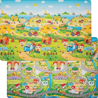 Fruit Farm Play Mat (125 / 185 x 125 x 1.1cm)