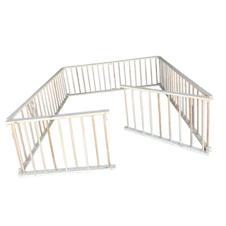 Collapsible Baby Playpen [Wood] (180 x 180 x 68cm)