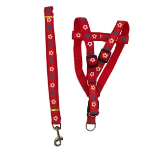 Medium Puppy Harness &amp; Lead (122 x 2cm)