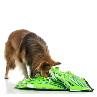 Pet Snuffle Mat Green/White (40 x 40 x 14.5cm)