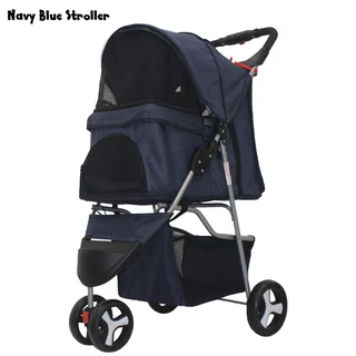 3-Wheel Pet Stroller (55 x 35 x 100cm)