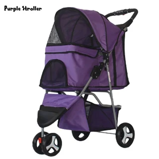3-Wheel Pet Stroller (55 x 35 x 100cm)