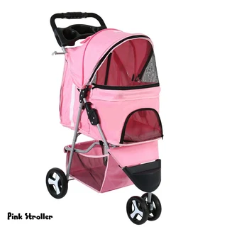 3-Wheel Pet Stroller (55 x 35 x 100cm)