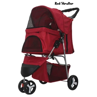 3-Wheel Pet Stroller (55 x 35 x 100cm)
