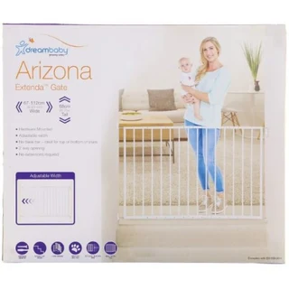 Dreambaby Arizona Extenda Gate [Steel] (67 – 112cm x 68cm)