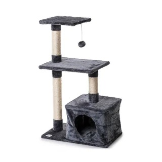 Starlight Medium Cat Tree [Grey] (50 x 30 x 80cm)