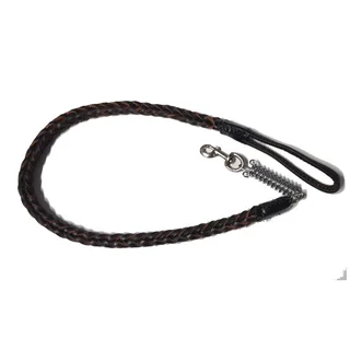 Large Leather Leash with Spring for Dogs (135cm)