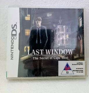 Nintendo Ds Last Window: Secret Of Cape West Rare Europe Exclusive Collector&#39;s Item, Sealed