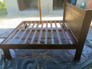 Wooden Bed