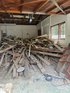 Used wooden beams and floors for sale