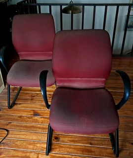 Two office chairs