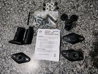 SIIG wall mounting speaker brackets only