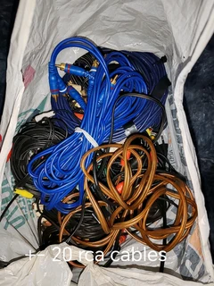 REMOTE BLASTER ..RCA INTER CONNECTS AND SPEAKER CABLES