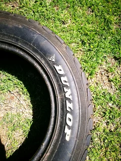 265/60R18 Dunlop tyres