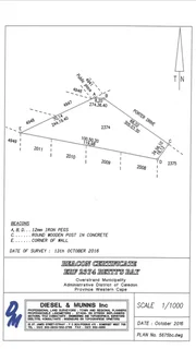 Large plot for sale Betty’s Bay 3255m2