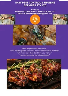 Pest control and hygiene