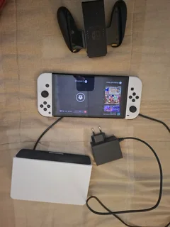 White OLED Nintendo Switch for sale! Perfect Christmas Gift