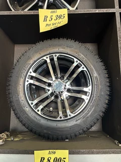 Golf cart 10” Rims & Tyres