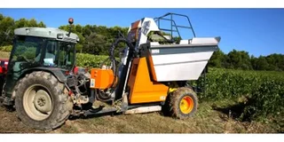 2 Hand Pellenc 8050 Pull Type Grape Harvester