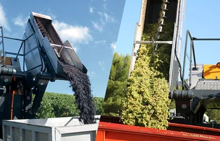 2nd Hand Pellenc GL45 Pull Type Grape Harvester