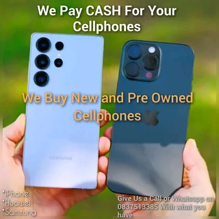We Pay Cash For Your New and Pre Owned Cellphones