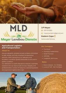 Transport with pick up and trailer