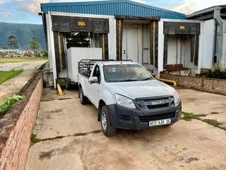 Transport with pick up and trailer