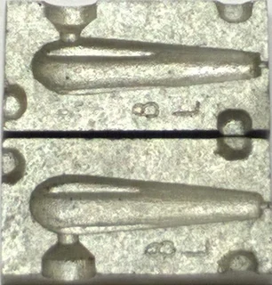 Sinker moulds for fishermen to make their own easy and cheap sinkers