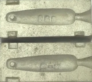 Sinker moulds for fishermen to make their own easy and cheap sinkers