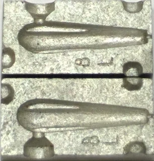 Sinker moulds for fishermen to make their own easy and cheap sinkers