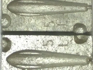 Sinker moulds for fishermen to make their own easy and cheap sinkers